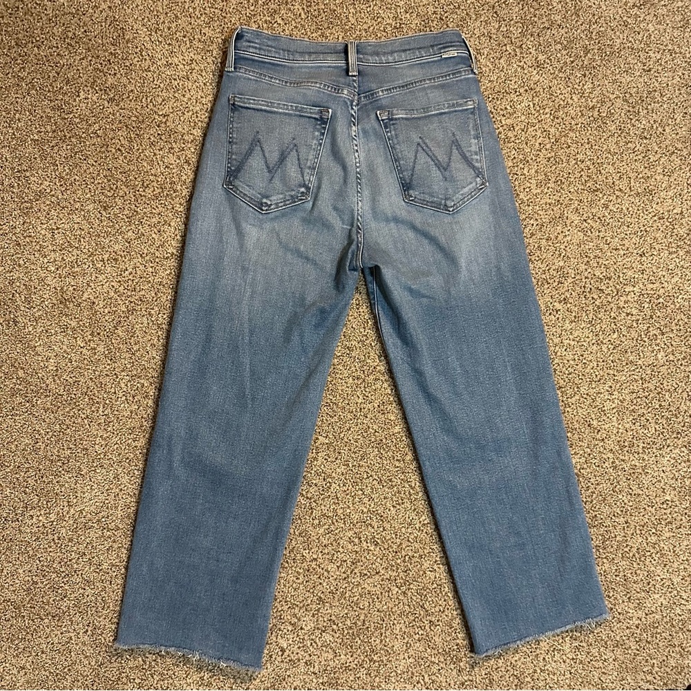 MOTHER The Rambler Zip Flood - Size 28 - Read Between the Lines - Picture 3 of 10